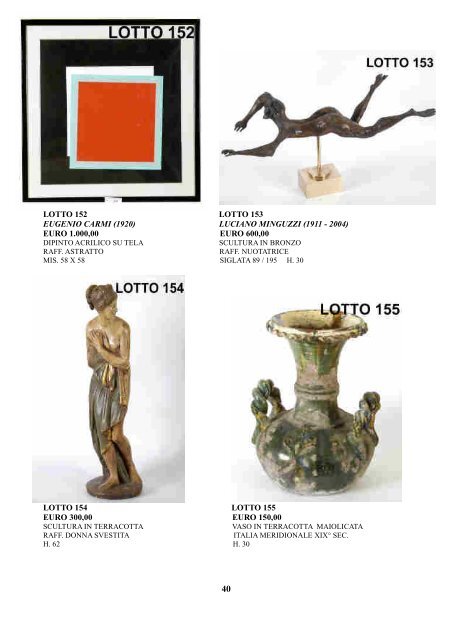 catalogo asta 10 - IORI CASA D'ASTE in Piacenza