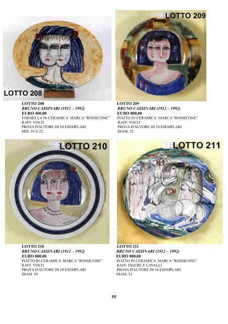 catalogo asta 10 - IORI CASA D'ASTE in Piacenza