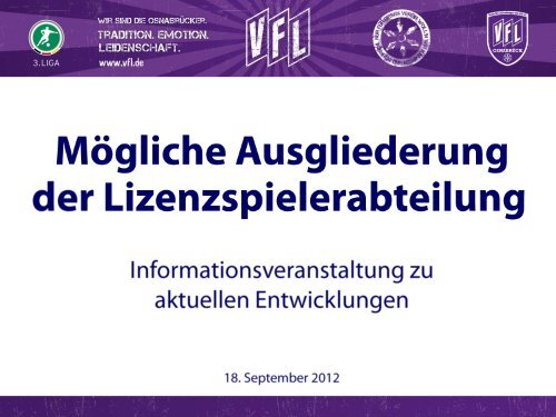120913_info_ausgliederung.pdf - VfL Osnabrück