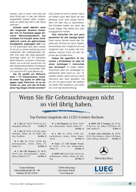 Schalke 04 (17.11.2002) - VfL Bochum