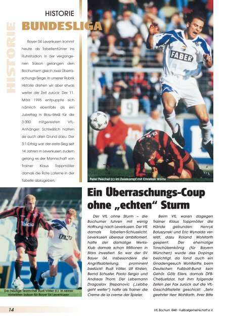 Bayer Leverkusen (23.08.2003) - VfL Bochum