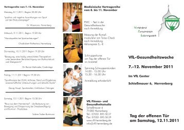 flyer GW 2011 - VfL Herrenberg