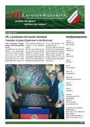 der Download - VFL Leverkusen
