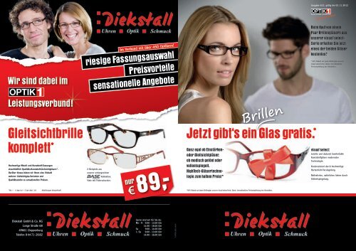 Brillen Diekstall Cloppenburg