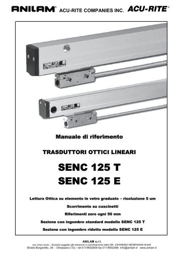 manuale TRASDUTTORI SENC 125.pdf - Anilam