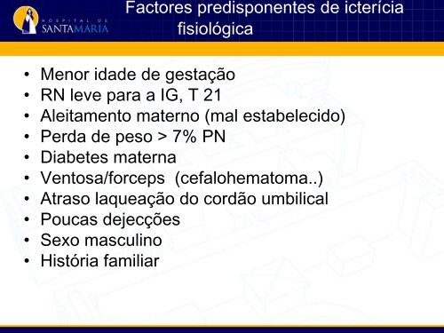 Icterícia neonatal - aefml