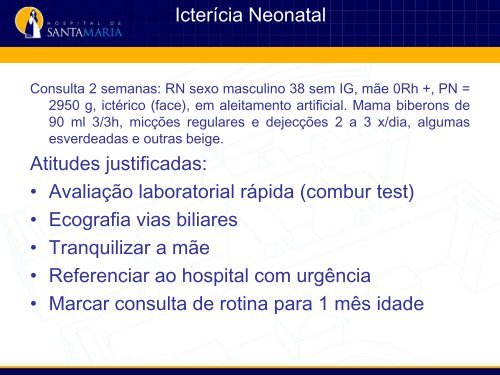 Icterícia neonatal - aefml