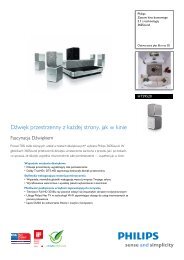 HTS9520/12 Philips Zestaw kina domowego 5.1 z technologią ...