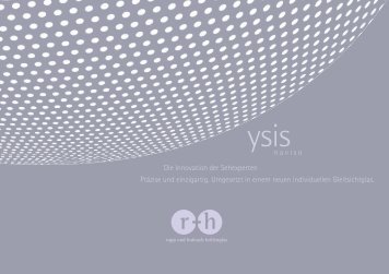 Ysis naviso - Reize Optik AG