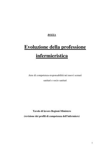 Bozza: Evoluzione della professione infermieristica - UNID