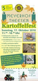 Kartoffelfest - VfL Theesen