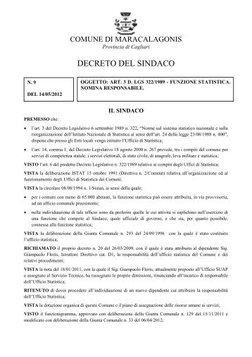 Scarica documento - Comune di Maracalagonis