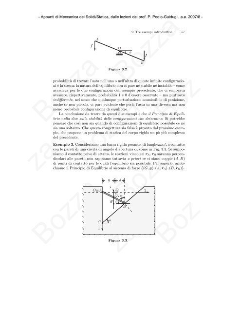 Statica del Corpo Rigido - Università degli Studi di Roma Tor Vergata