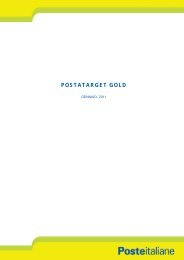 PostaTarget Gold Scheda Tecnica PosteBusiness