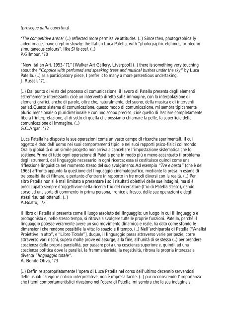 leggi qui l'Antologia completa in pdf - Luca Maria Patella