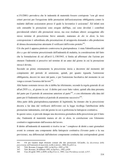 Prescrizione e Decadenza nel Diritto del Lavoro - Fondazione Prof ...