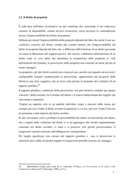 Prescrizione e Decadenza nel Diritto del Lavoro - Fondazione Prof ...