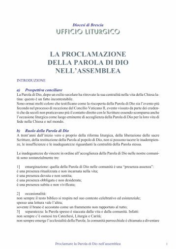 Scarica il documento in formato PDF - Diocesi di Brescia