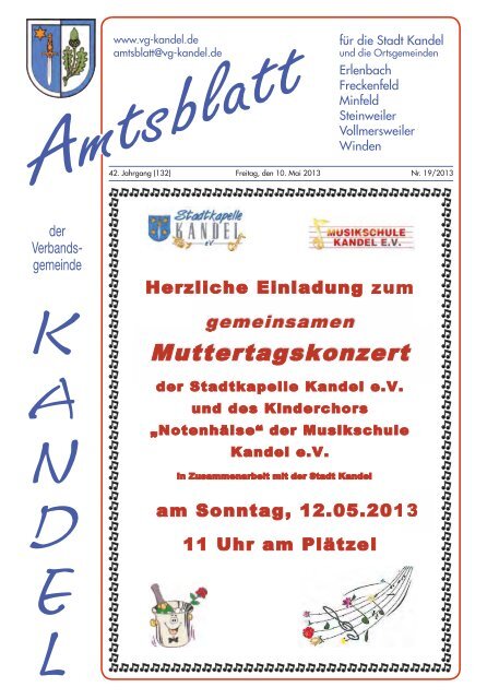 Kw 19 Verbandsgemeinde Kandel