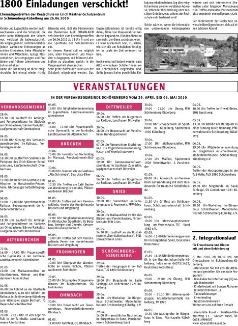 Schoenenberg - Verbandsgemeinde Schönenberg-Kübelberg