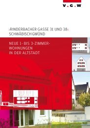 rinderbacher gasse 31 und 38‹ schwäbisch gmünd neue 1- bis 3 ...