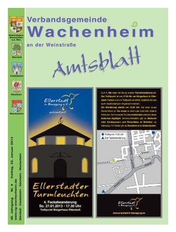 Amtsblatt vom 25.01.2013 - Verbandsgemeinde Wachenheim