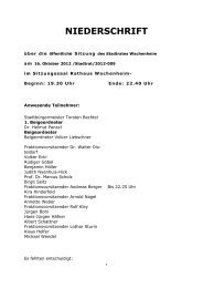 Niederschrift Stadtratssitzung am 16.10.2012 - Verbandsgemeinde ...