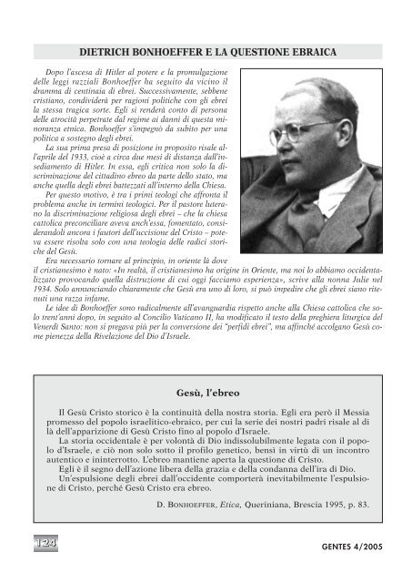 Bonhoeffer - Lega Missionaria Studenti