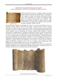 Questione di supporto: dal papiro al codice - Bibbia Cultura Didattica