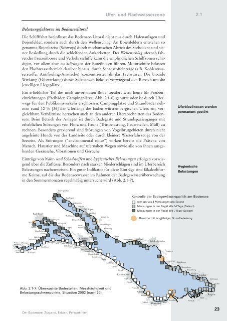 Der Bodensee - Zustand – Fakten - HYDRA-Institute