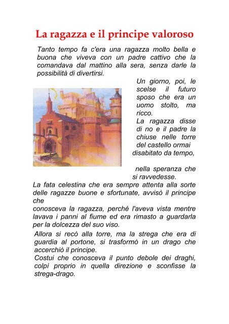 Le favolose fiabe della Prima B (PDF FILE