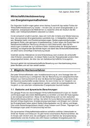 Wirtschaftlichkeit Energieberatung - delta-q