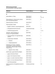 stichwortverzeichnis pb - Medienservice Architektur und Bauwesen