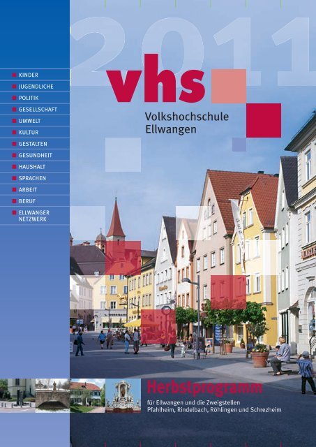 Herbstprogramm - VHS Ellwangen