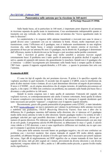 Le antenne per la ricezione in 160 metri.pdf - IV3PRK