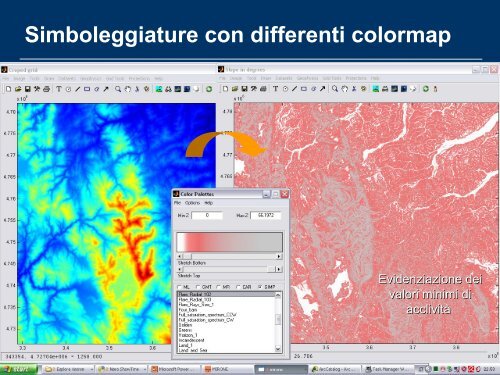 Elaborazioni di dati raster - malg.eu