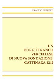 un borgo franco vercellese di nuova fondazione ... - Gattinara on line