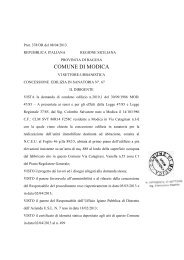 conc. ed. in sanatoria n. 67-2013.pdf - Comune di Modica