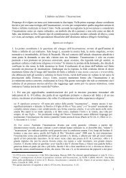 1 L'Infinito nel finito: l'Incarnazione Propongo di svolgere un tema ...