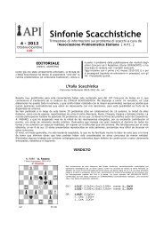 Sinfonie scacchistiche numero 110-2012 - CLUB 64 Modena