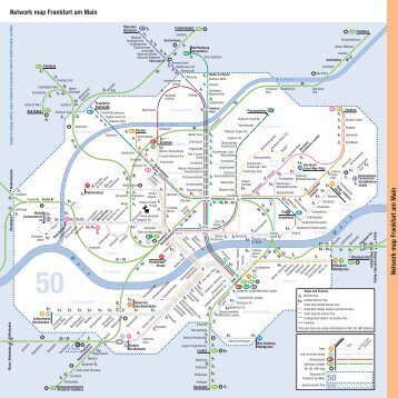 N etw ork m ap Frankfurt am M ain Network map Frankfurt am ... - VGF