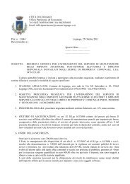 generica lettera invito ascensori - Comune di Legnago