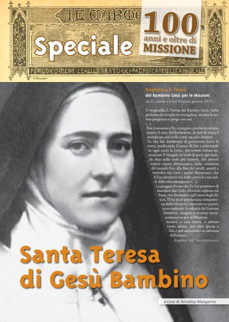 Prima parte - Suore Carmelitane di Santa Teresa di Torino
