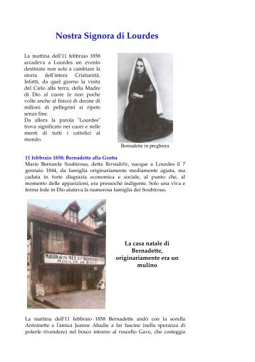 Nostra Signora di Lourdes - Regina Mundi