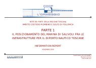 Parte 1 – Il posizionamento del Marina di Salivoli fra le infrastrutture ...