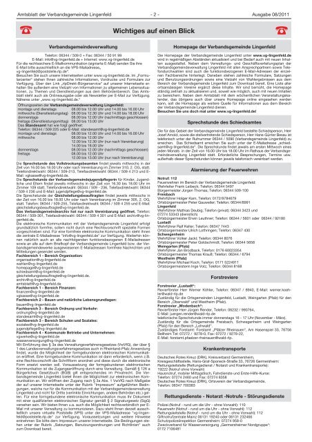 KW 8 - Verbandsgemeinde Lingenfeld