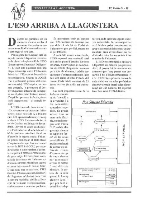 Setembre 1996 - Ajuntament de Llagostera On line