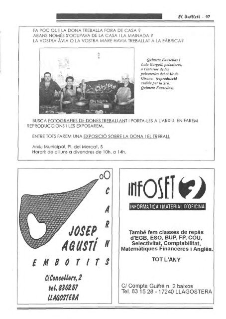 Setembre 1996 - Ajuntament de Llagostera On line