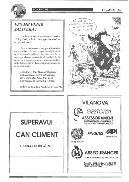 Setembre 1996 - Ajuntament de Llagostera On line