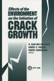 Effects of the Environment on the Initiation of Crack Growth - ASTM ...